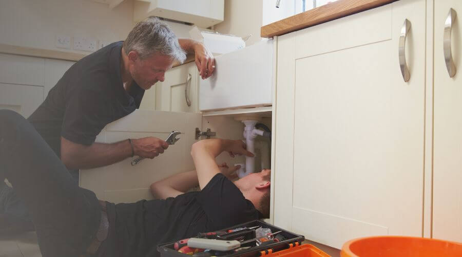 Professional burst pipe repair services in Adkins, TX